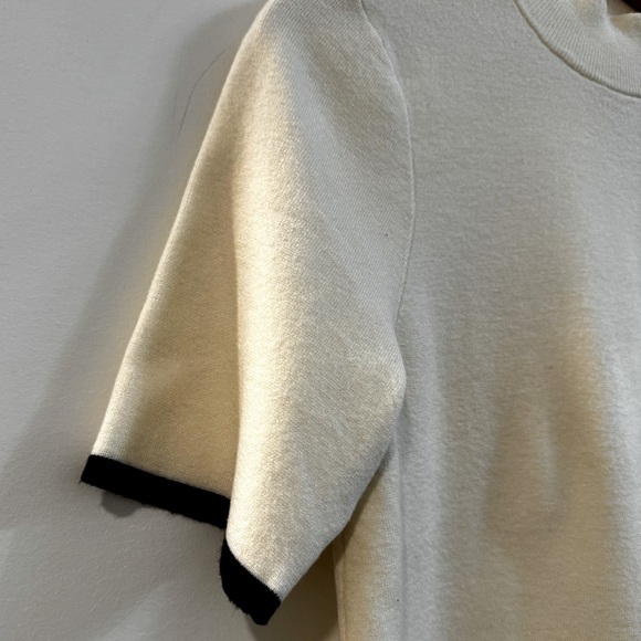 Anthropologie Sweater MOTH RHIANNON mock neck Short Sleeve Medium - Picture 6 of 6